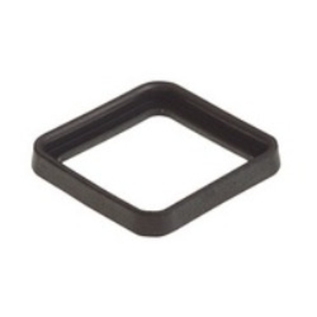 HIRSCHMANN GASKETS, NBR: -30C TO +90C, GDMSERIES(FORM A) PU:50PC RECT 731531002